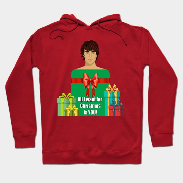 All I want for Christmas is YOU Hoodie by ninasilver